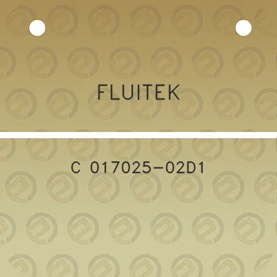 fluitek-c-017025-02d1