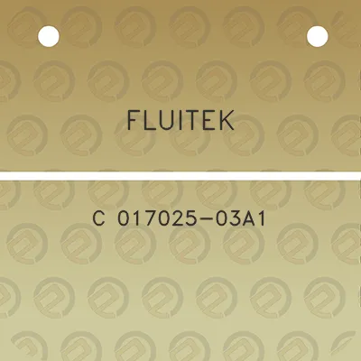 fluitek-c-017025-03a1