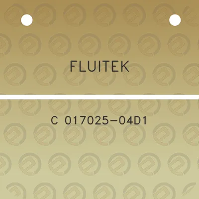 fluitek-c-017025-04d1