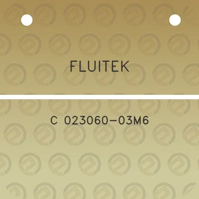 fluitek-c-023060-03m6