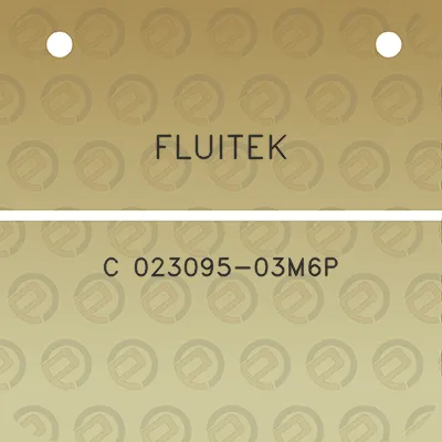 fluitek-c-023095-03m6p