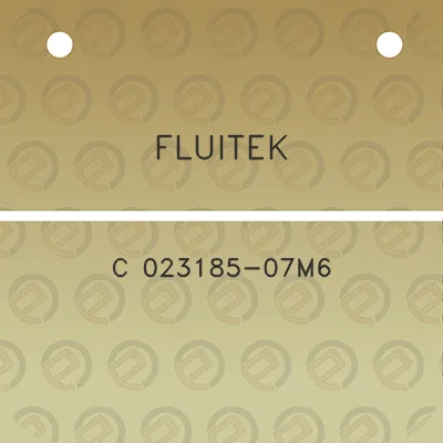 fluitek-c-023185-07m6