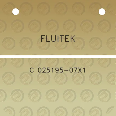 fluitek-c-025195-07x1