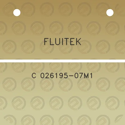 fluitek-c-026195-07m1