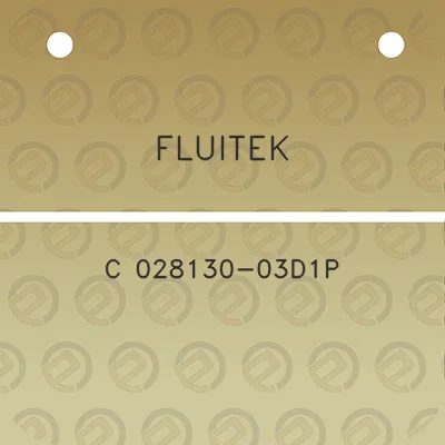 fluitek-c-028130-03d1p