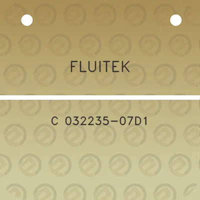 fluitek-c-032235-07d1