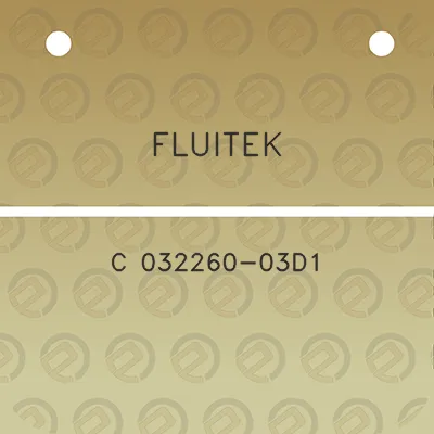 fluitek-c-032260-03d1