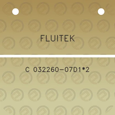 fluitek-c-032260-07d12