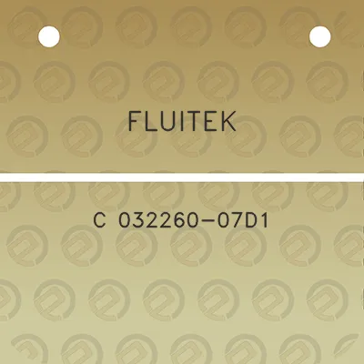 fluitek-c-032260-07d1