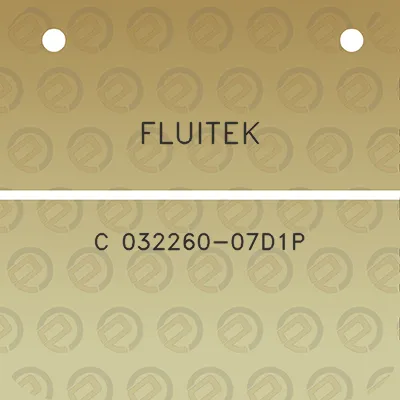 fluitek-c-032260-07d1p