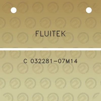 fluitek-c-032281-07m14