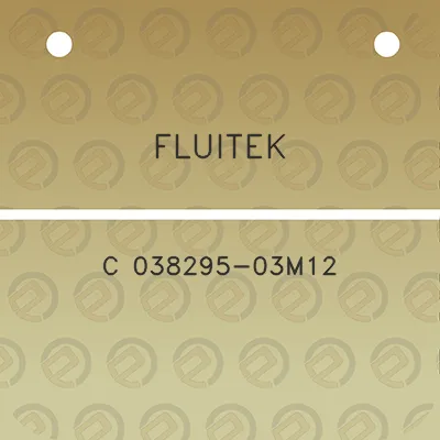 fluitek-c-038295-03m12