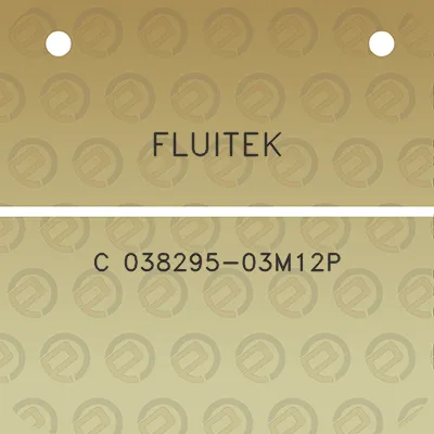 fluitek-c-038295-03m12p