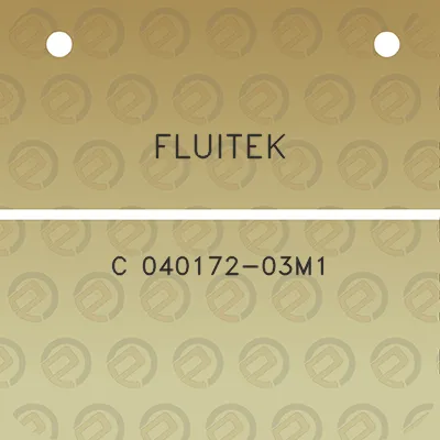 fluitek-c-040172-03m1