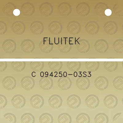 fluitek-c-094250-03s3