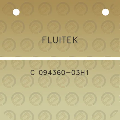 fluitek-c-094360-03h1