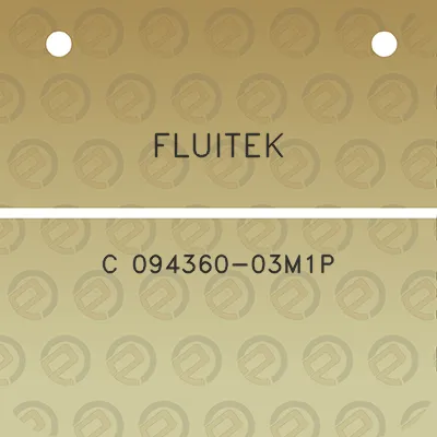 fluitek-c-094360-03m1p