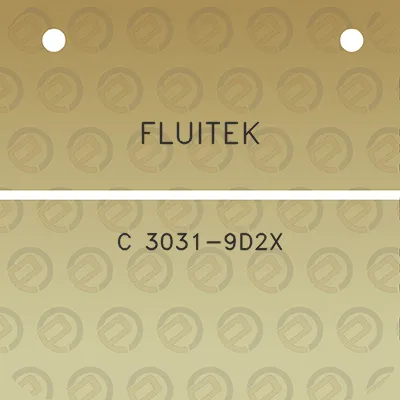 fluitek-c-3031-9d2x