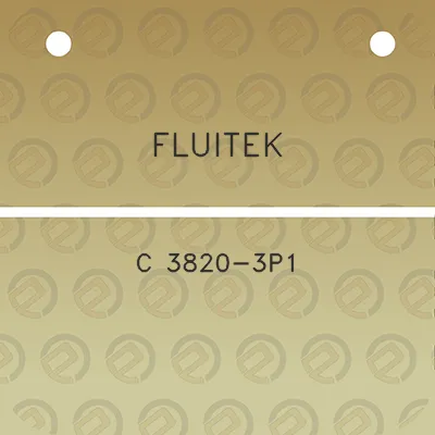 fluitek-c-3820-3p1