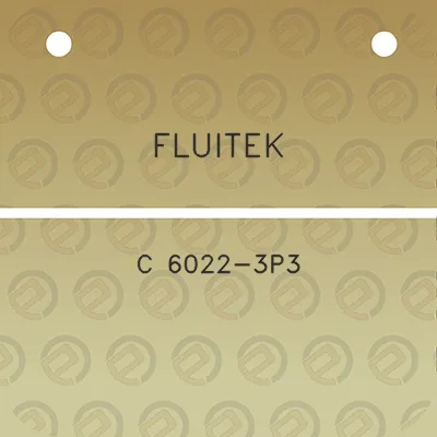 fluitek-c-6022-3p3