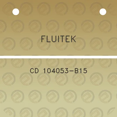 fluitek-cd-104053-b15