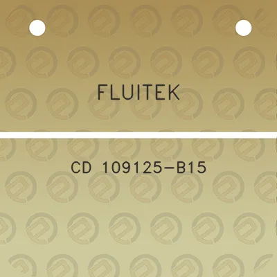 fluitek-cd-109125-b15