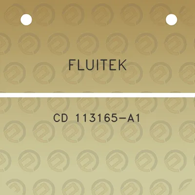 fluitek-cd-113165-a1