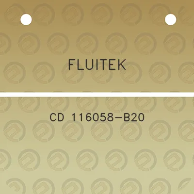 fluitek-cd-116058-b20