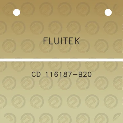 fluitek-cd-116187-b20