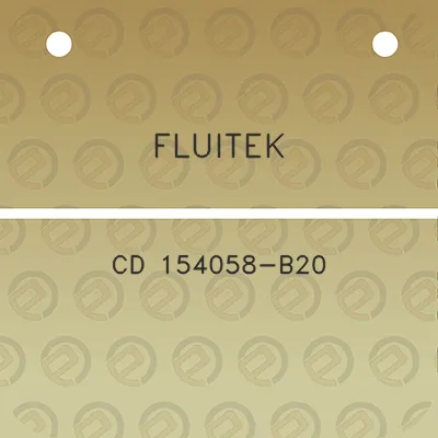 fluitek-cd-154058-b20