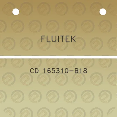 fluitek-cd-165310-b18