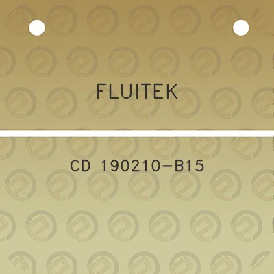 fluitek-cd-190210-b15