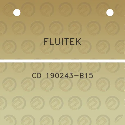 fluitek-cd-190243-b15