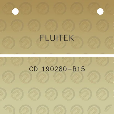 fluitek-cd-190280-b15