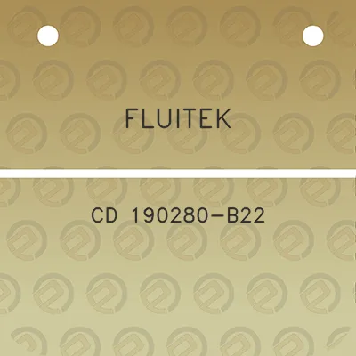 fluitek-cd-190280-b22