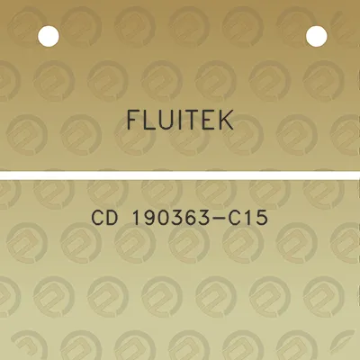 fluitek-cd-190363-c15