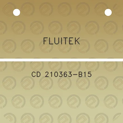 fluitek-cd-210363-b15