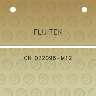 fluitek-cn-022098-m12