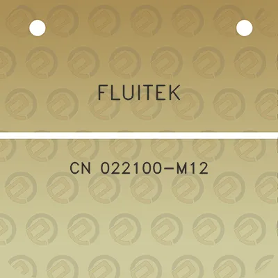 fluitek-cn-022100-m12