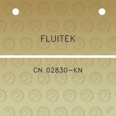 fluitek-cn-02830-kn