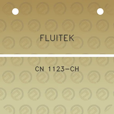 fluitek-cn-1123-ch