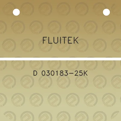 fluitek-d-030183-25k