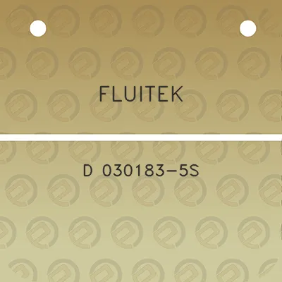 fluitek-d-030183-5s