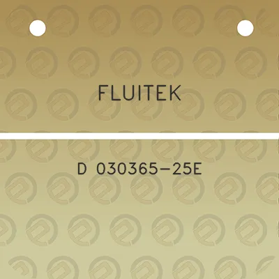 fluitek-d-030365-25e