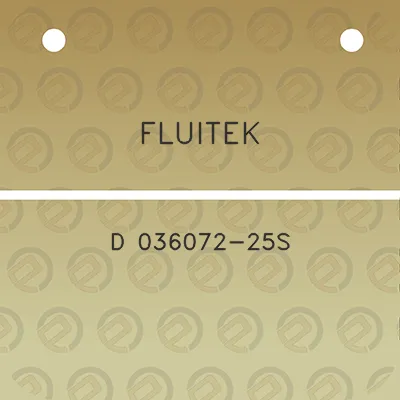 fluitek-d-036072-25s