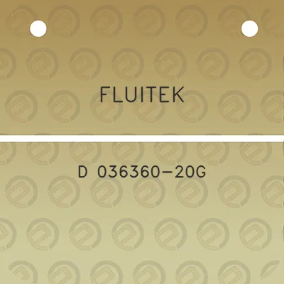 fluitek-d-036360-20g