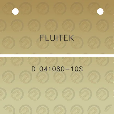 fluitek-d-041080-10s