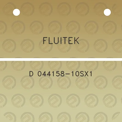 fluitek-d-044158-10sx1