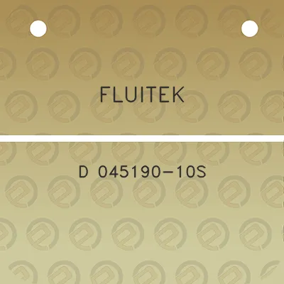 fluitek-d-045190-10s