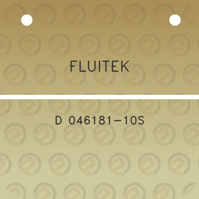 fluitek-d-046181-10s